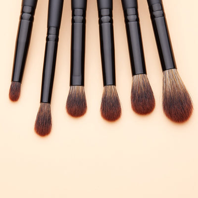 luxury makeup eye brushes set soft vegan synthetic black 21pcs - Jessup Beauty UK