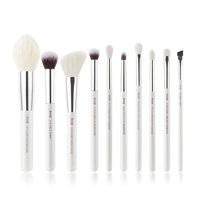 makeup brush set hypoallergenic 10pcs - Jessup Beauty UK