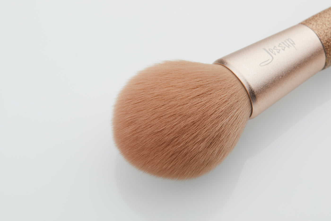luxury makeup eye brushes set soft vegan gold 8pcs - Jessup Beauty UK