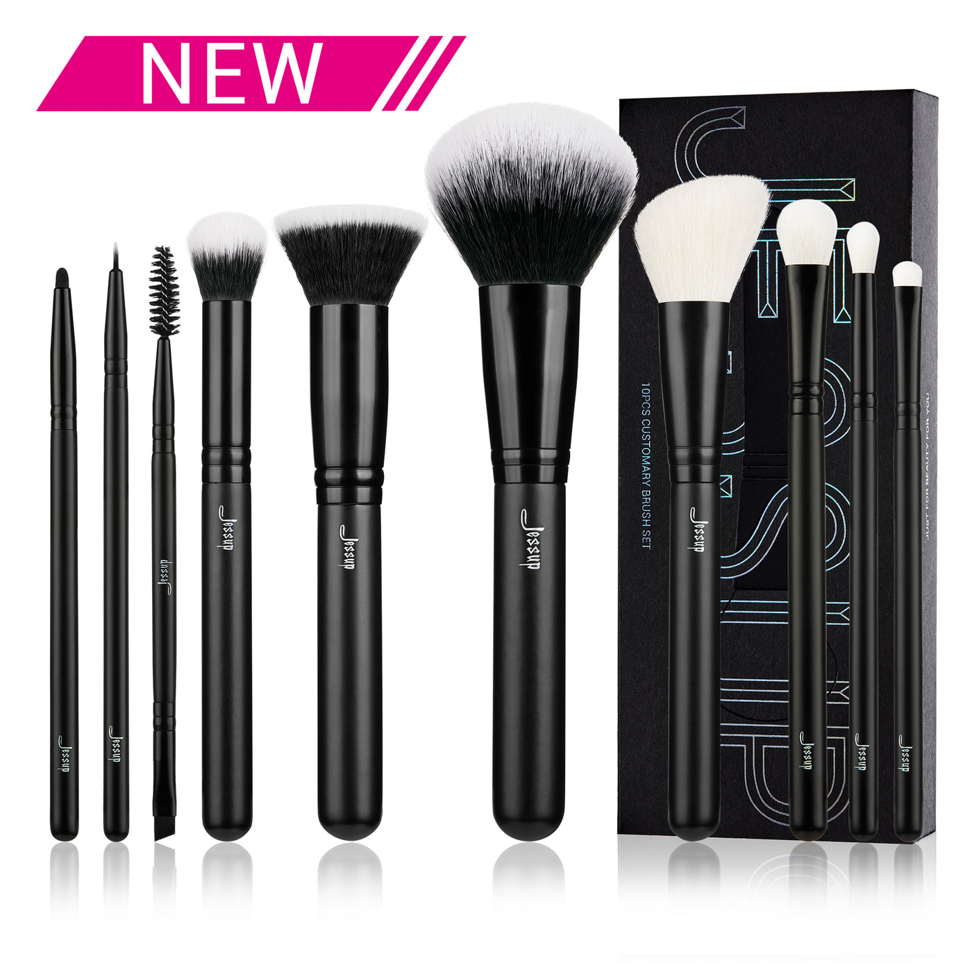 daily makeup brush set - Jessup Beauty UK