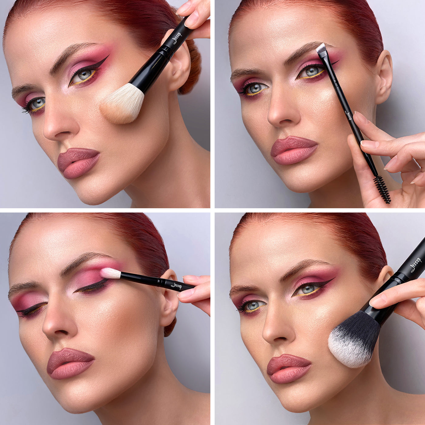 complete makeup brush set - Jessup Beauty UK