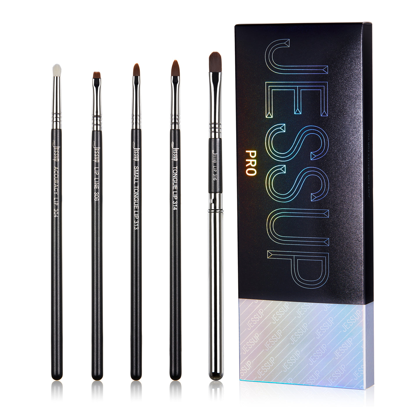 professional lip brush set - Jessup beauty UK