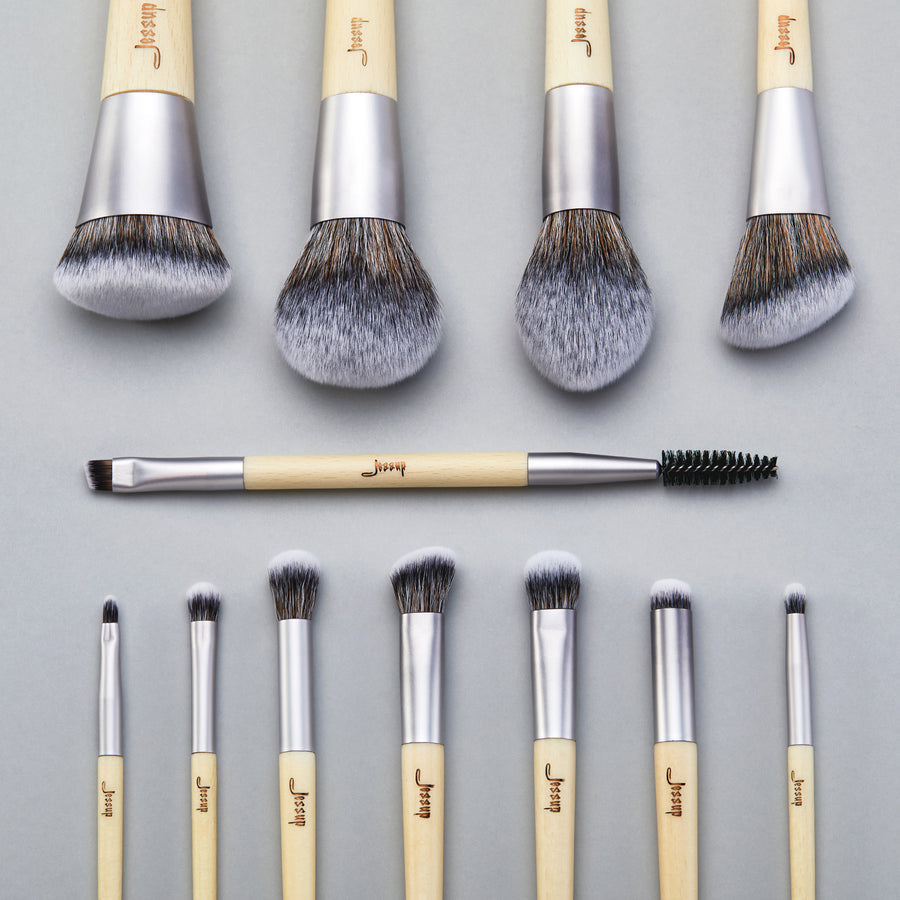 high quality synthetic makeup brush set - Jessup UK