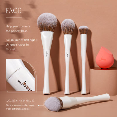 face brush set makeup - Jessup